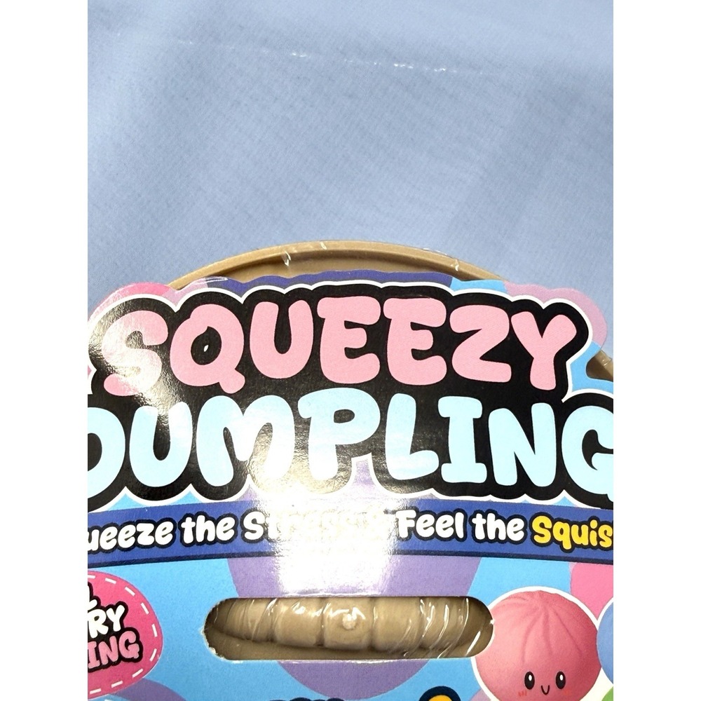 The Viral Mystery Colorful Squeezy Dumpling Squishy Sensory Squeeze Toy Lot Of 4 - Picture 6 of 8
